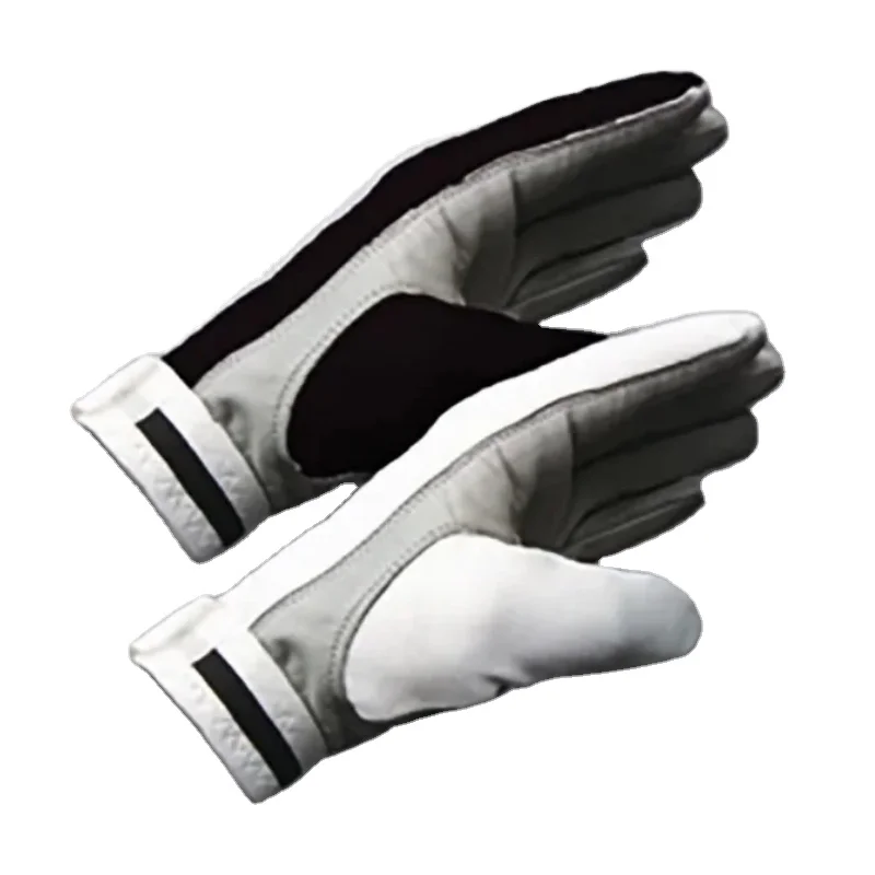 Custom sublimated Logo Design Sports skydiving glove leather Breathable Racing Gloves from Pakistan