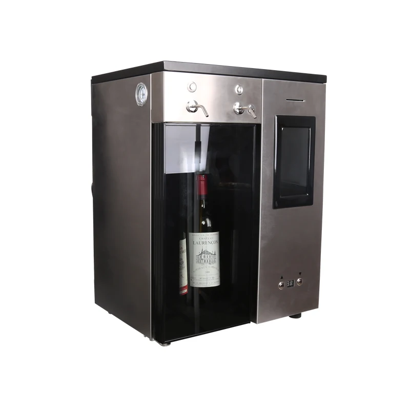 Automatic wine dispenser stainless steel wine dispenser machine with ID card