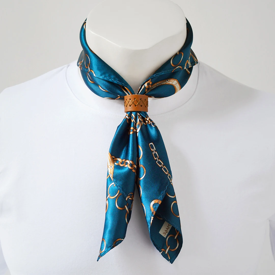 Mens Pure Silk Scarf Shiny Designer Paisley Silk Satin Neck Bandana Scarves Custom Hair Head Bandanas