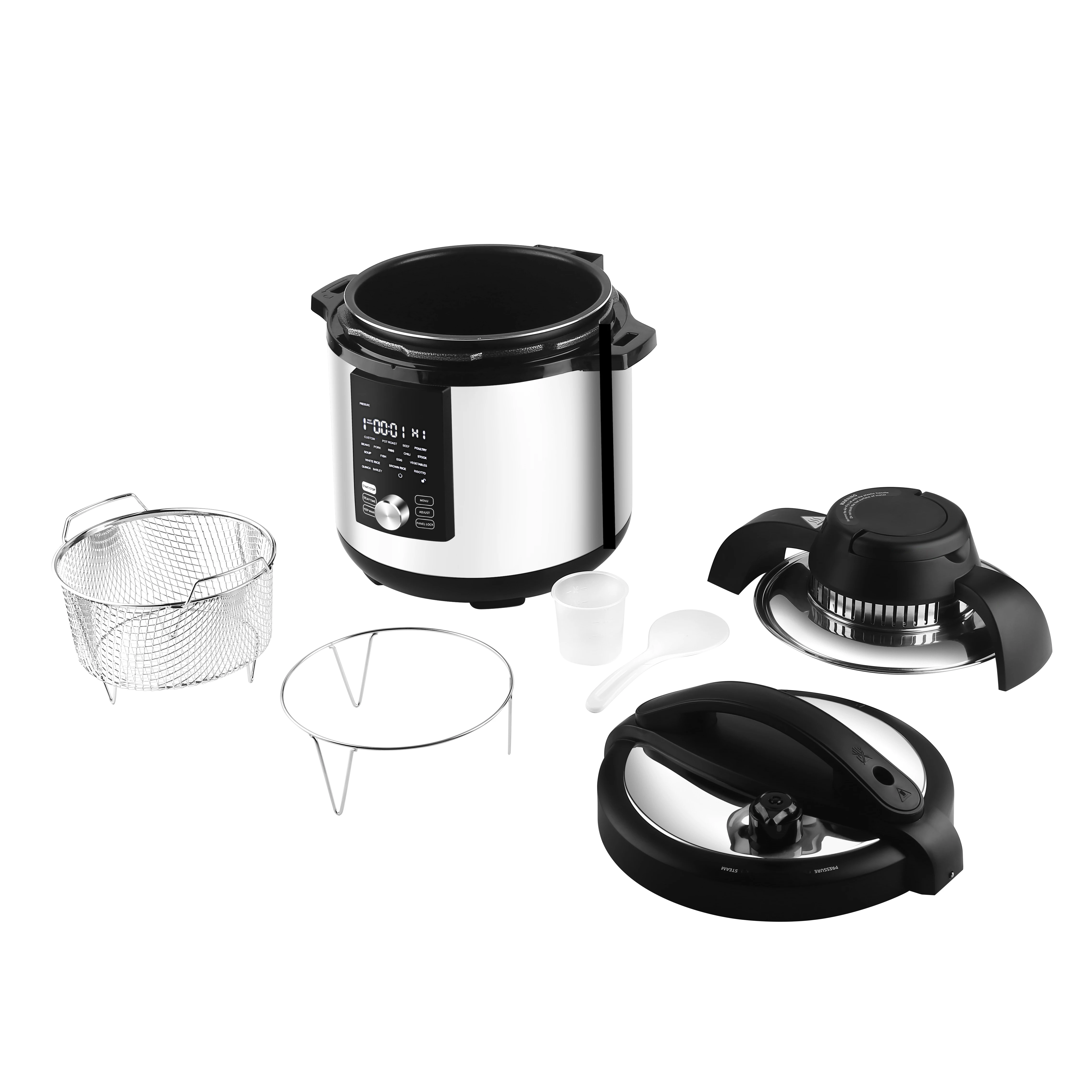 
 Электрическая скороварка аэрофритюрница для приготовления блюд без крышки NI-N-JA аэрофритюрница для приготовления блюд без скороварка  