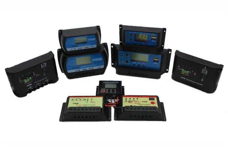 30/20a Solar Charge Controller 12V 24V 36V 48V Regulator with Adjustable LCD Display Dual USB Timer Setting PWM Auto Parameter
