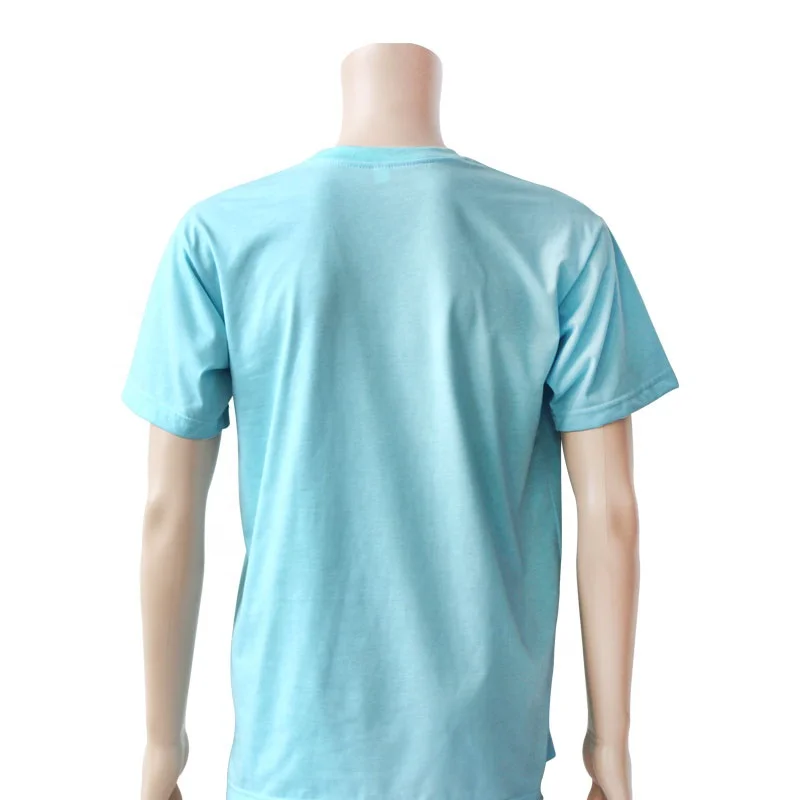 Summer crew neck 95% cotton 5% spandex running t shirt with custom silk screen printing