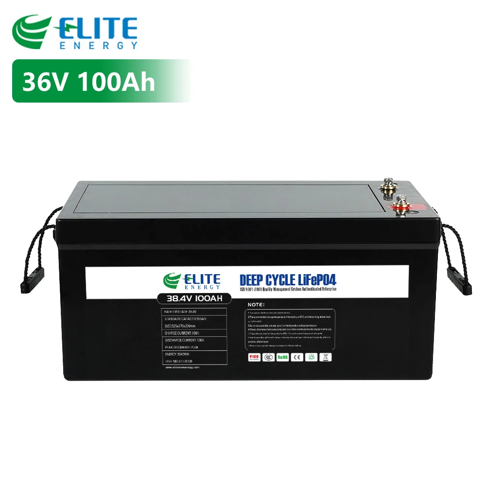 ELITE LiFePO4 12V 24V 36V 48V 72V 100Ah 200Ah Lithium Ion Batteries Rechargeable Energy Storage Battery Pack For Solar System