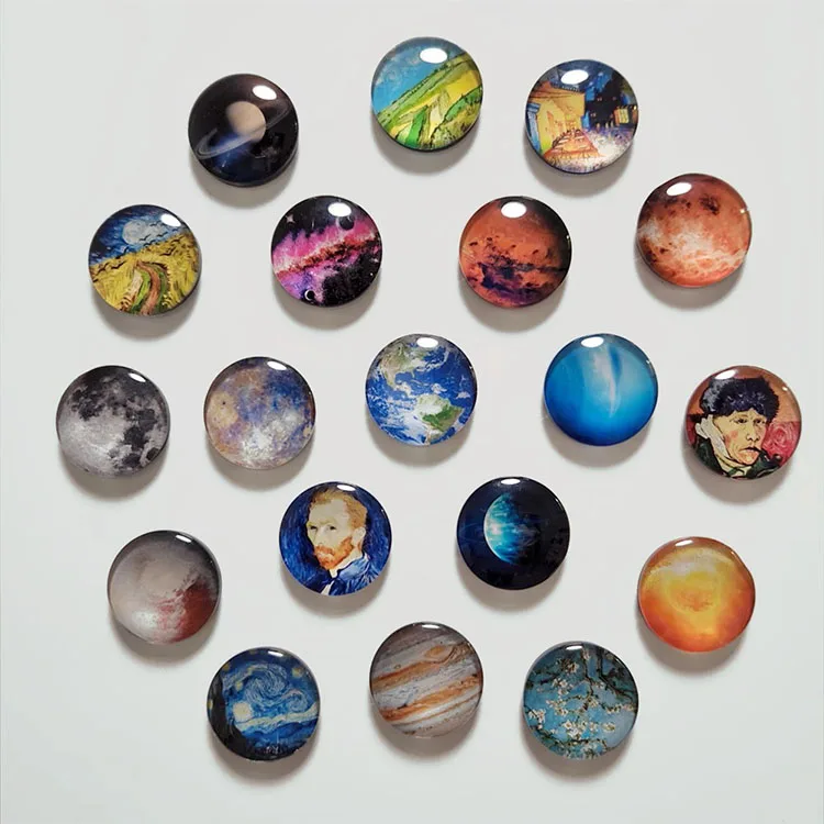 2023 China Custom 3d Fridge Magnet Manufacturer Crystal Glass Fridge Magnet Sticker Super Factory Best Price