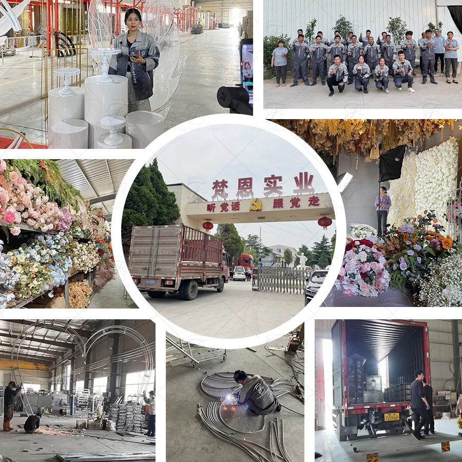 New Design Wedding Decoration Props Acrylic Dessert Table Set Buffet Cake Snack Display Stand Square Cylinder Plinth