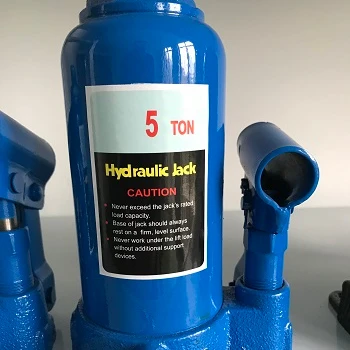 
blue 5 Ton Hydraulic bottle jack car jack 