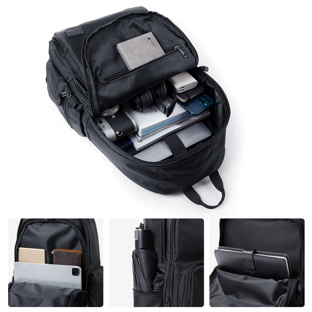 Teenage denim school backpack unisex usb student laptop bag custom waterproof backpack.