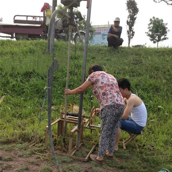 mini Small portable shallow Water Well drilling rig for sale