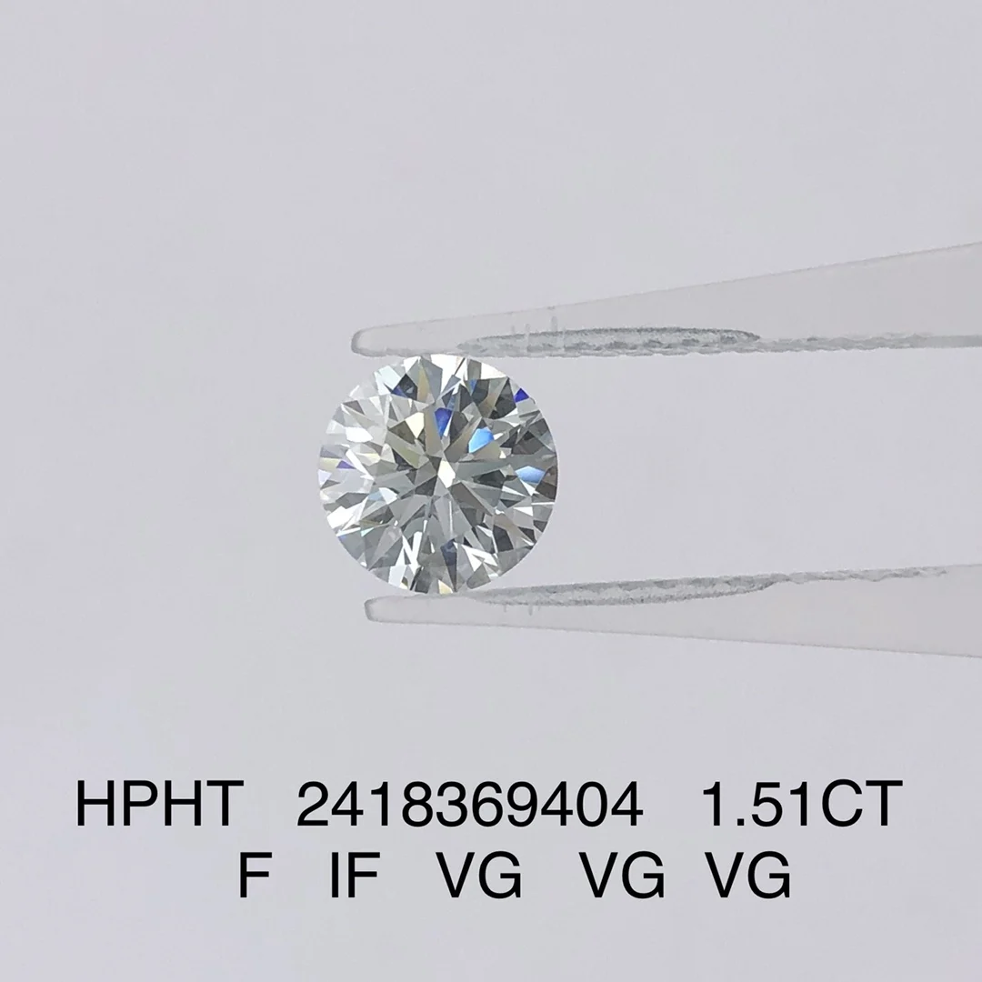 Lab Grown Diamond Certificate HPHT CVD Polish 1-4ct DEF VVS Manufacturer Real Jewelry Chain Engagement Ring Jewellery Wholesale