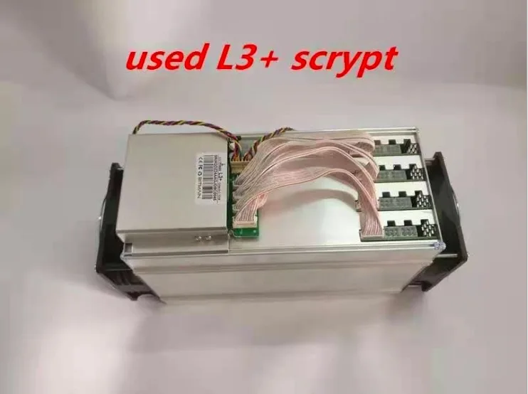 
good working Litecoin Miner Used Ant L3+ 504 M 800W Antminer Bitmain LTC uesd miner 