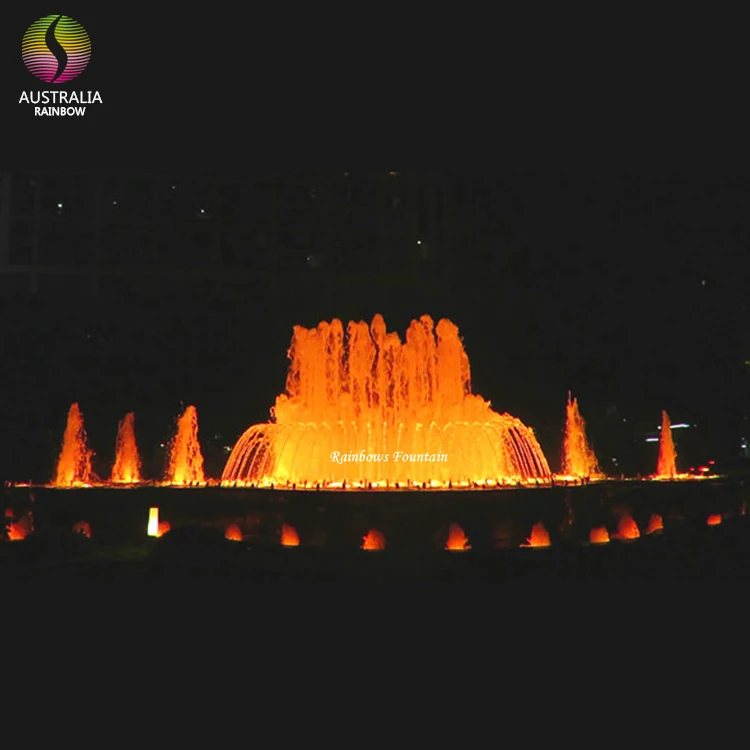 2022 Outdoor Decorative Water Features Pyramid Shape Garden Fountain Waterfall With RGB Fountain LED Lights