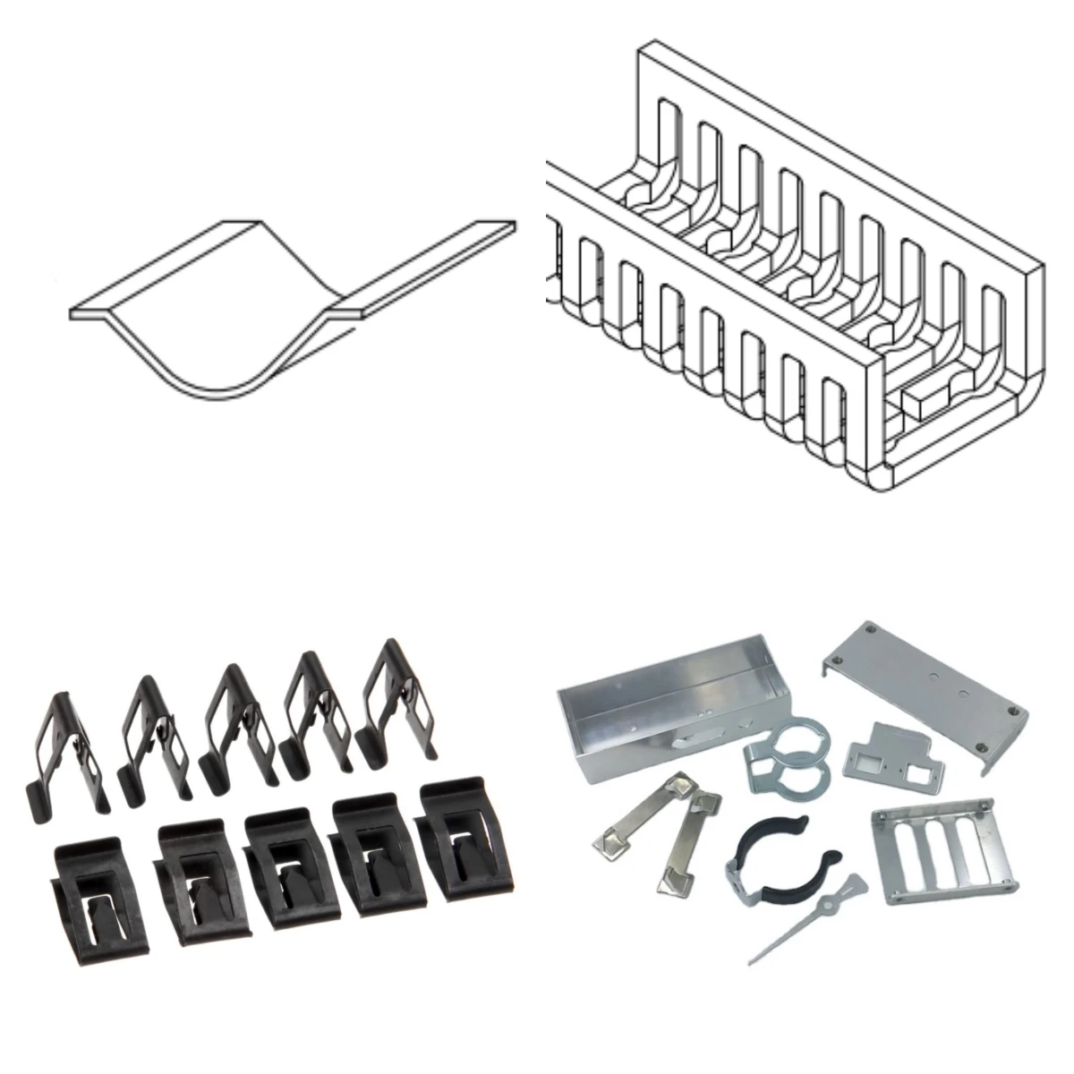 Brackets Clamps Clips Metal Fabrication CNC Laser Cutting Stamping  Precision Medical Parts  Stainless Steel Aluminium