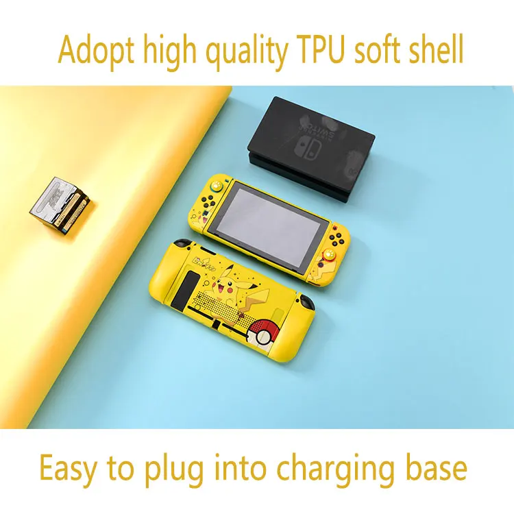  Original Professional Hard Silica Gel protective shell game accessories for nintendo switch handheld
