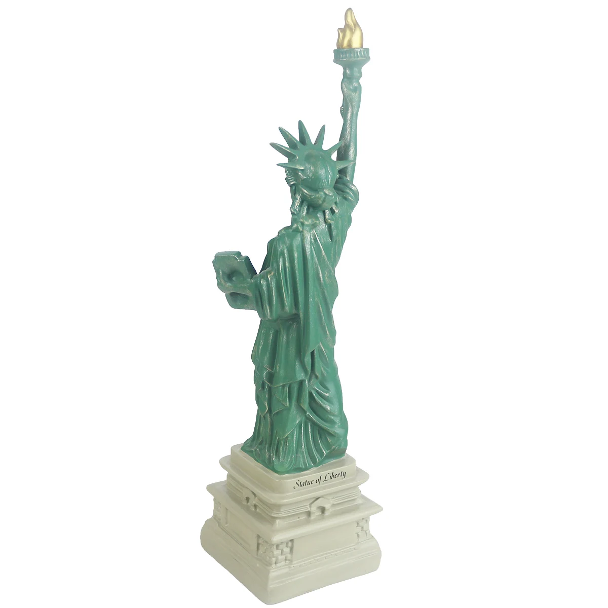 Standing Statue of Liberty Symbolizing Freedom Home And Office Decoration Resin Statue