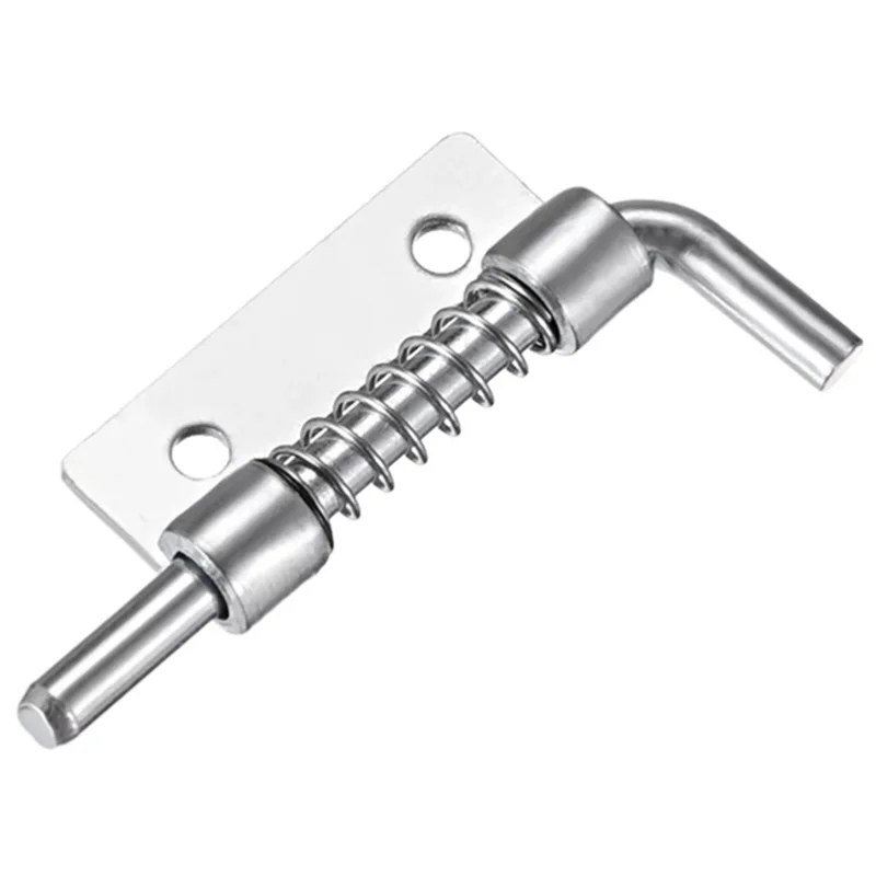 Stainless Steel Flat Pin Movable Spring Bolt Latch Hinge