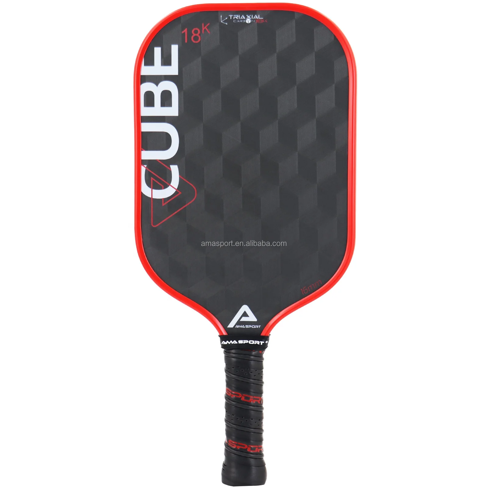 2024 New Arrival Custom 18K 3D Raw Carbon Fiber Pickleball Paddle