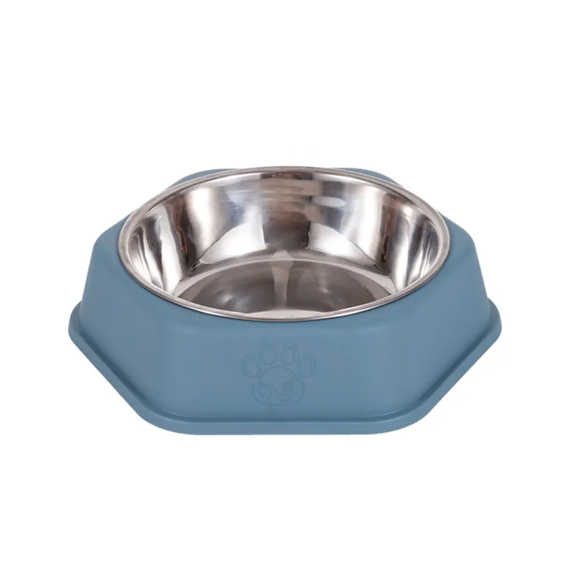 OEM Latest dog bowl stainless steel anti-overturning pet feeding bowl dog food bowls stainless steel