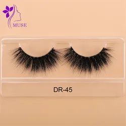 Hot selling 18mm 5d natural lashes faux mink false eyelash with mini suitcase