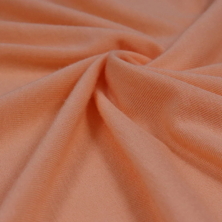 
High Quality 60s Single Jersey 90% Lenzing Modal 10% Spandex Knit fabric 