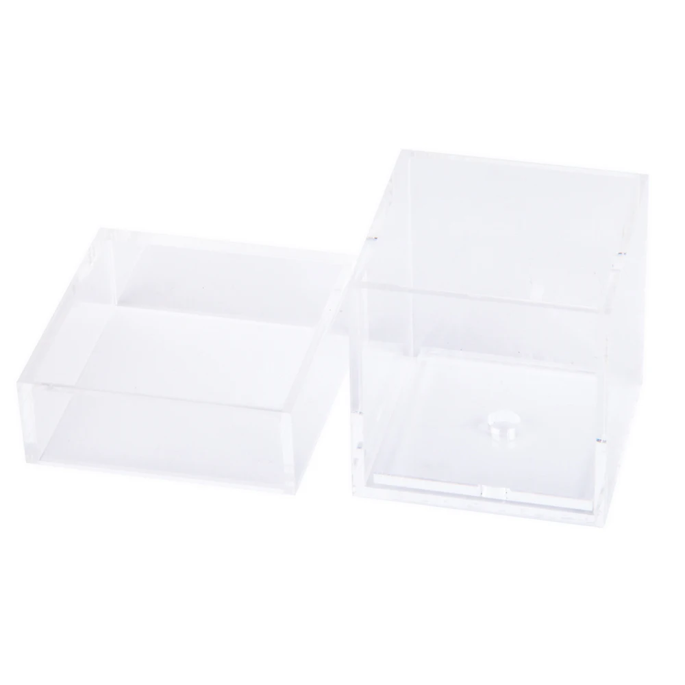 Wholesale Gift Clear Acrylic Single Rose Box Custom Gift Flower Acrylic Flower Box For Preserved Flower