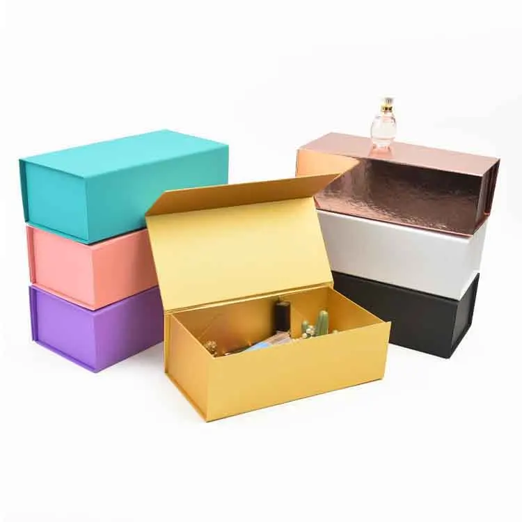 24.2x15.5x8cm Custom Paper Fragrance Tester Foldable Perfume Gift Box With Box
