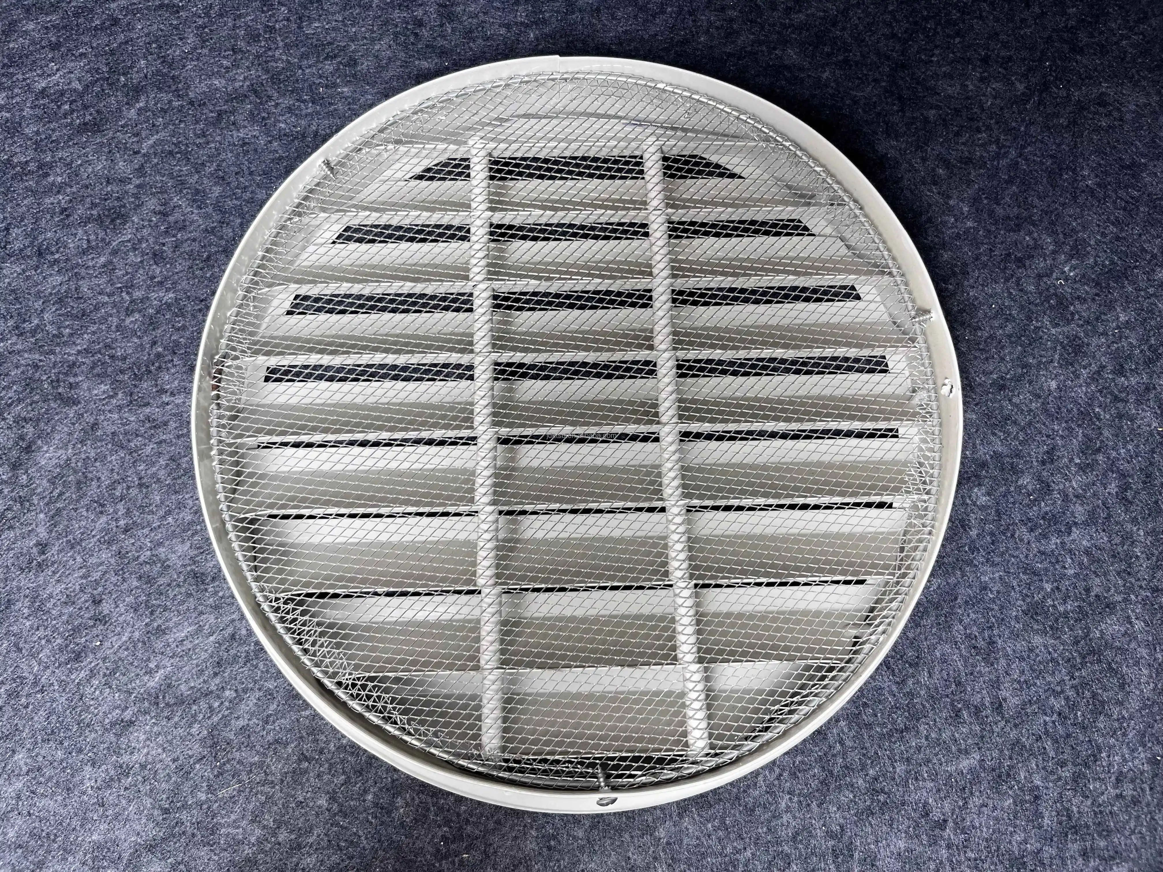 Central Air Conditioning 200 250mm Aluminum Alloy Air Outlet 17° Blade Return Air Outlet for Living Room