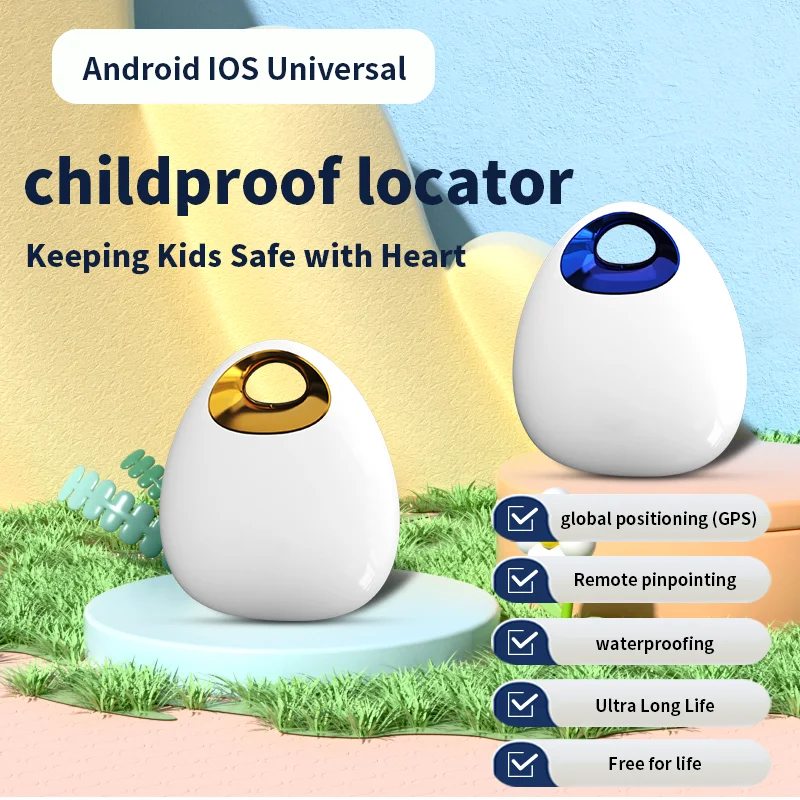 Mini Smart Key Anti-Lost Device with Global Positioning and Alarm to Find Things Car Key Finder and Pet Tracker