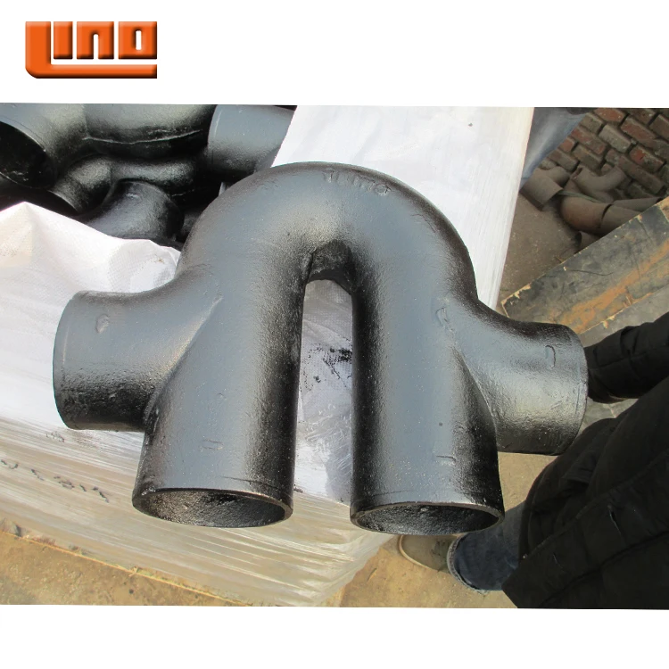 ASTM A888 Straight Elbow Pipe Fittings Tee Joint Pipe Tube Malleable Cast Iron Pipe Fittings