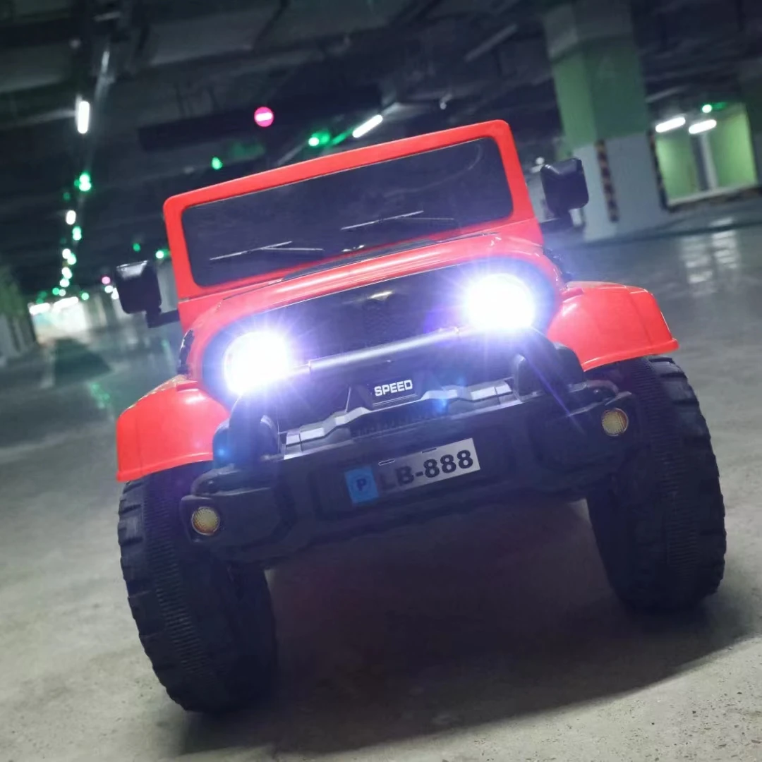 Wholesale kids car 12V electric car for kids with remote control 4WD electric kids car