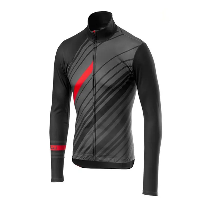 OEM Высокое качество пользовательский принт длинный рукав горный велосипед одежда рубашки Велоспорт Джерси Roadbike мужские
