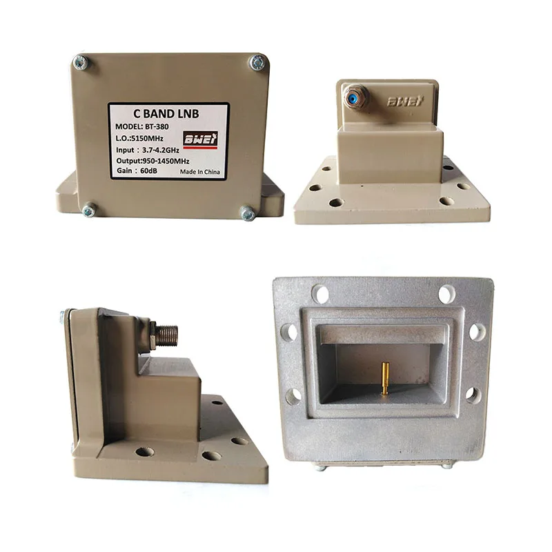 HD Digital C Band Single Polarity LNB 5G Interference PLL LNB Low Noise High Gain Satellite TV Antenna