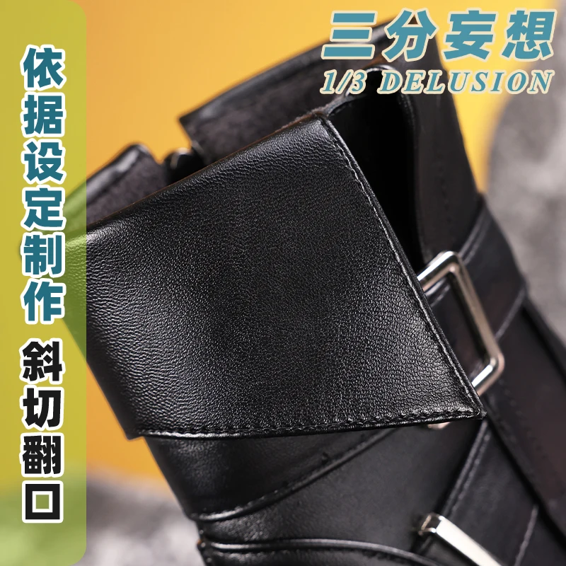 Zenless Zone Zero Hoshimi Miyabi Cosplay Shoes Anime Chinese Style Halloween Role playing props for men Game