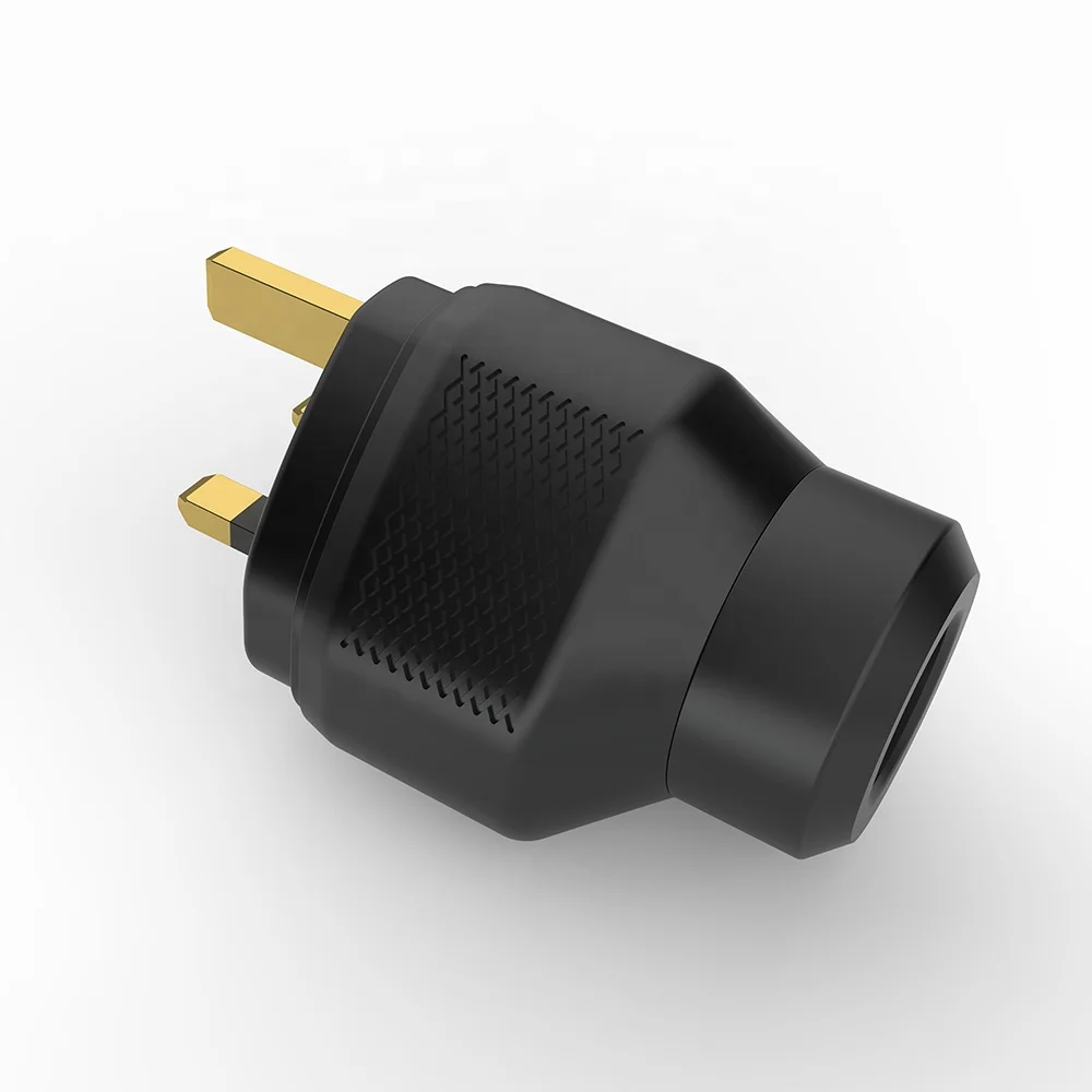 Viborg Pure Copper Gold Rhodium Silver Plated 13A Mains Power Plug UK Connectors UK Power Plugs