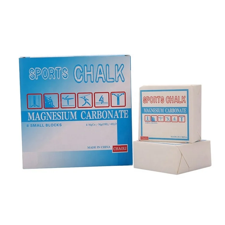 UNIQ Free sample high quality magnesium carbonate soft gym chalk block
