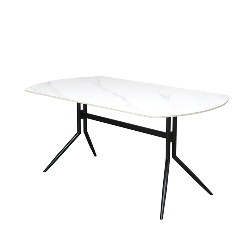Wholesale design home restaurant furniture white sintered stone dining table for sale