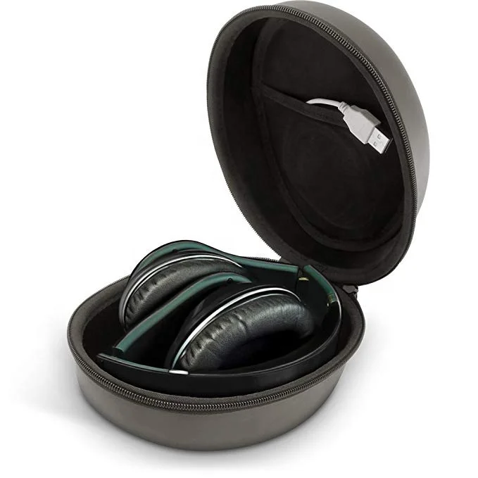 Hot selling EVA Hard Case for Headphone by Professional Manufacturer Headphone Portable Protective Carrying Case