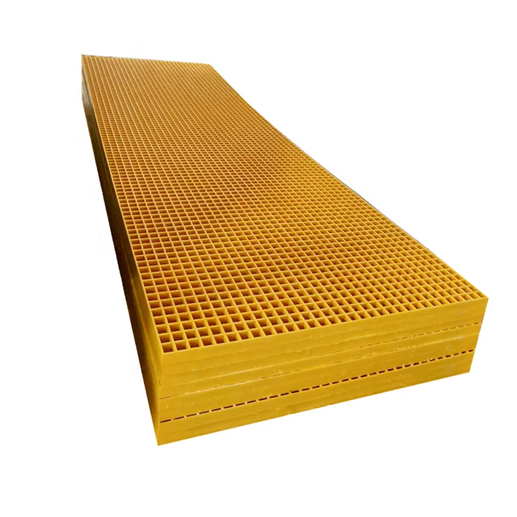 Anti-slip and Safety FRP GRP Fiberglass Molded Grating