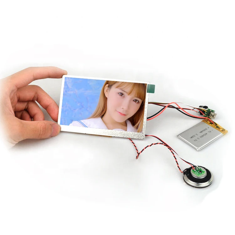 
4.3 5 7 10 inch Digital TFT LCD Screen Video Player Greeting Card brochure module  (62009254819)