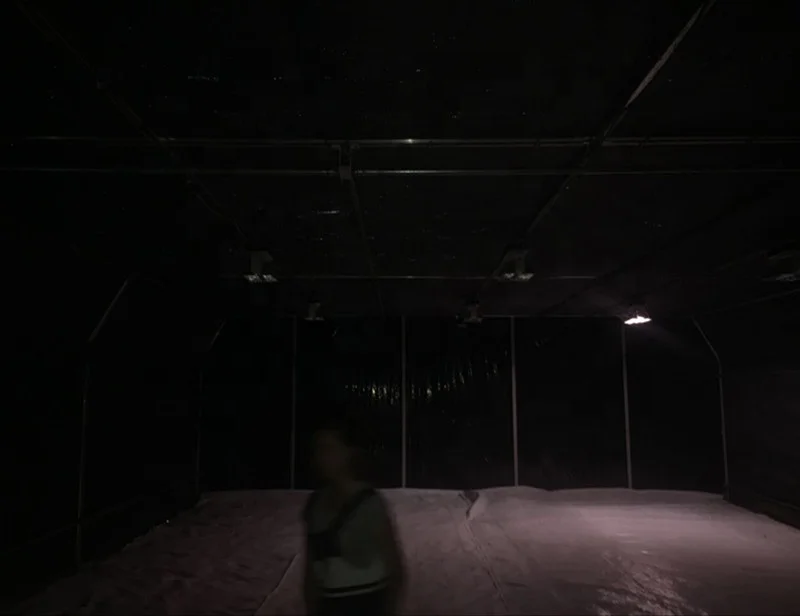 Factory Direct Sale Polycarbonate Greenhouse Aluminum Frame Auto Blackout 100% Light Deprivation Greenhouse