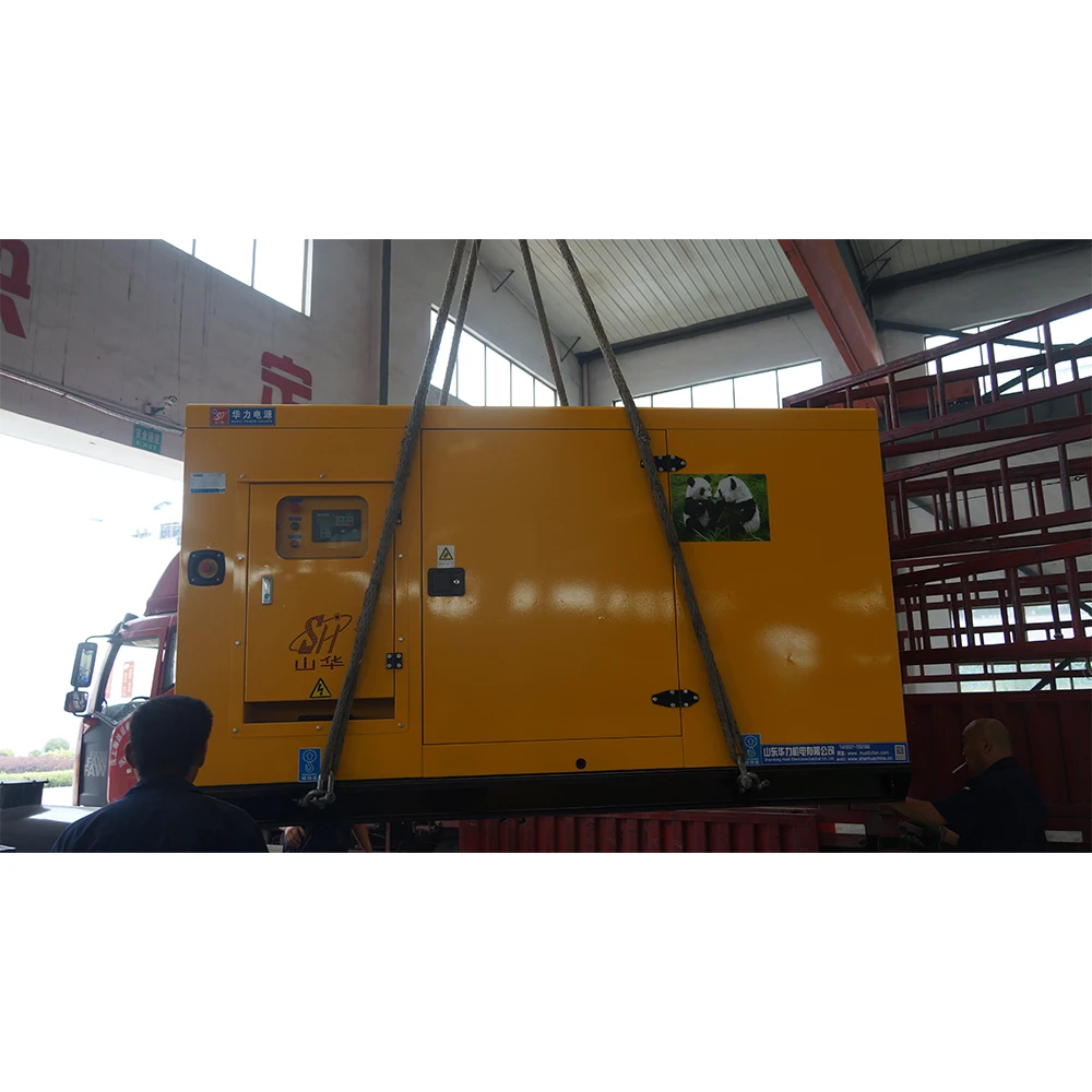 Customized 300kW 400kW 500kW Silent Diesel Genset With Stamford Alternator Brushless With AMF Controller