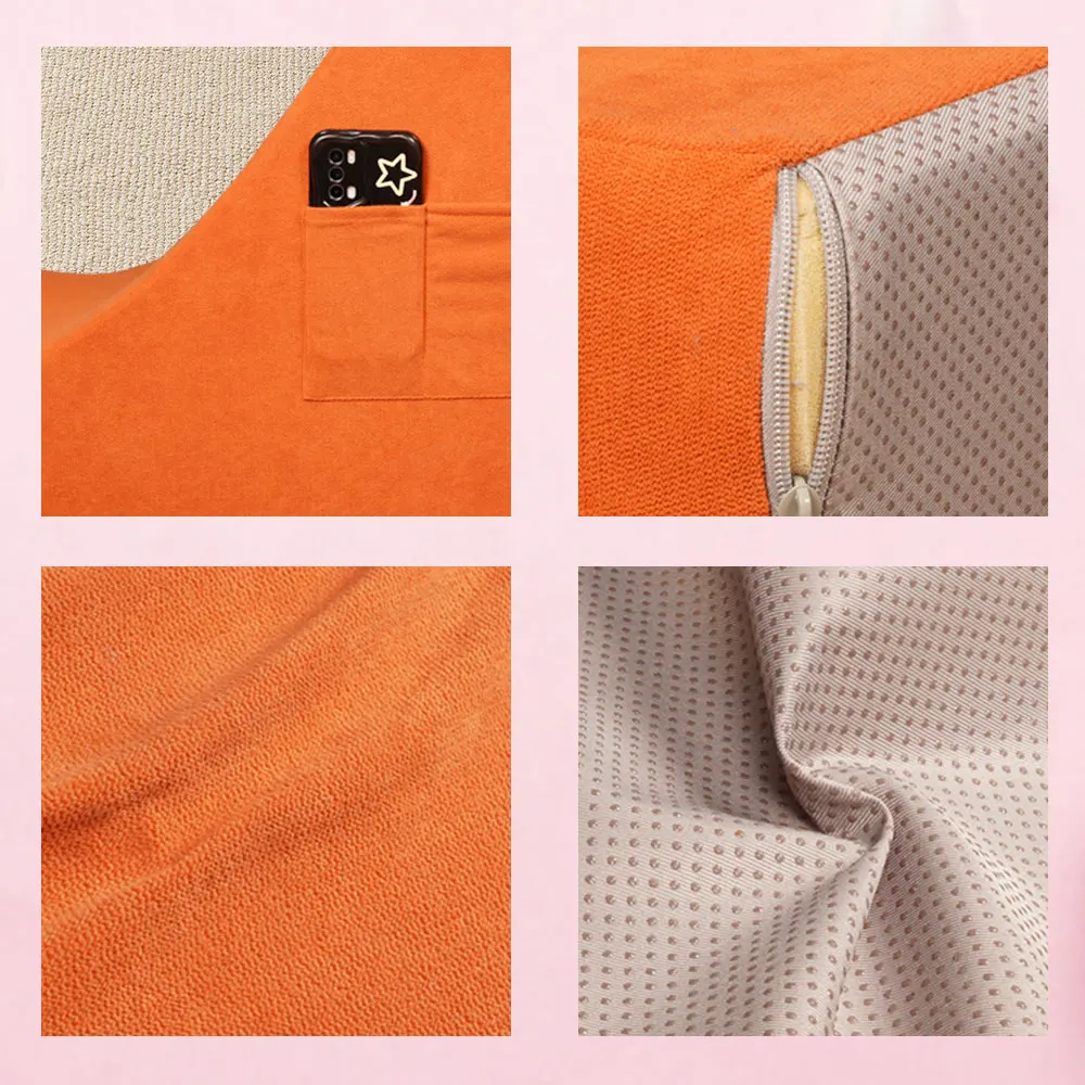 Full High-Density Foam Filled Yoga Chair for Indoor Living Room Bedroom Lounge S Curved Chaise Lounge