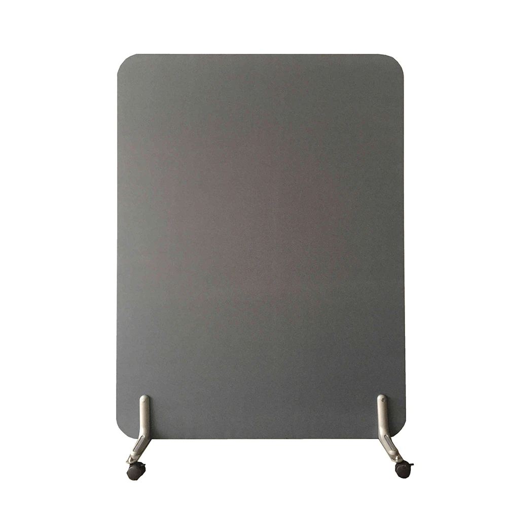 Дешевая цена снижение уровня шума складные перегородки акустическая Мобильная офисная панель перегородка для комнаты с колесами