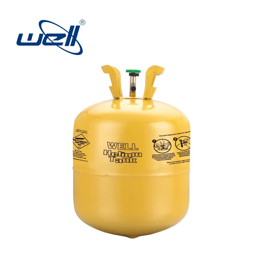 Wholesale Disposable 22L Helium Tank For Balloons,Helium gas cylinder for Chrismas