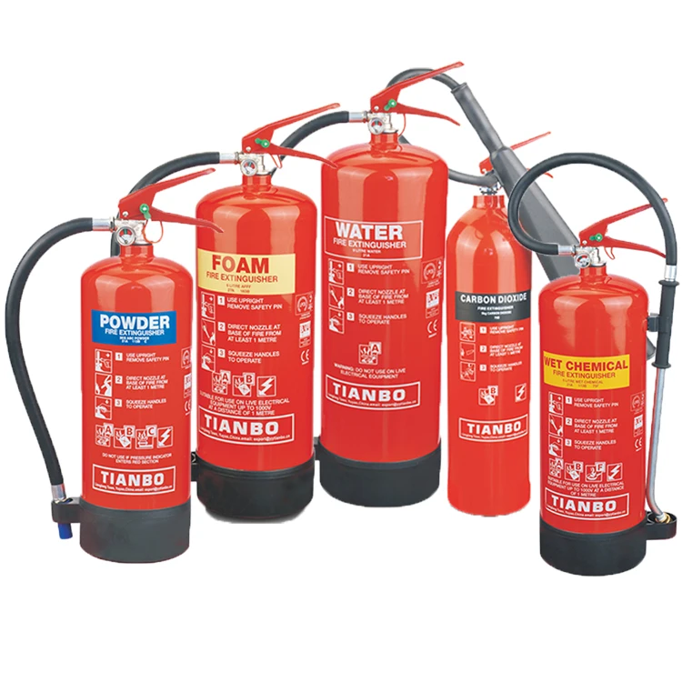 2KG DCP Fire Extinguisher KIWA TUV Rheinland ABC Dry Chemical Powder Extintor Steel Residential Commercial Industrial Use