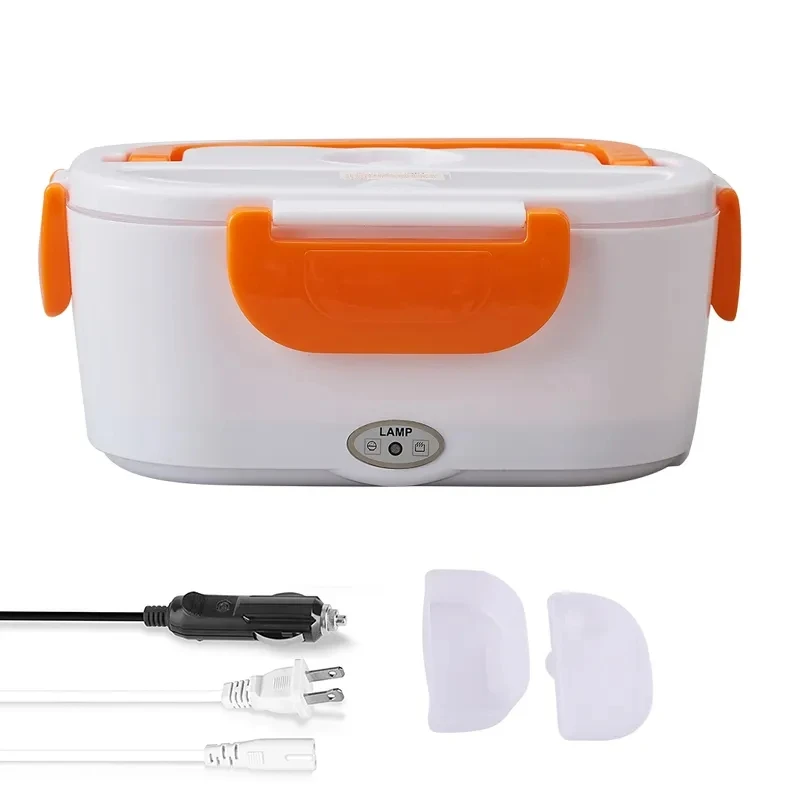 110V/220V Home self heating Insulation lunch box portable Food Container Leakproof mini electric lunch box for Children