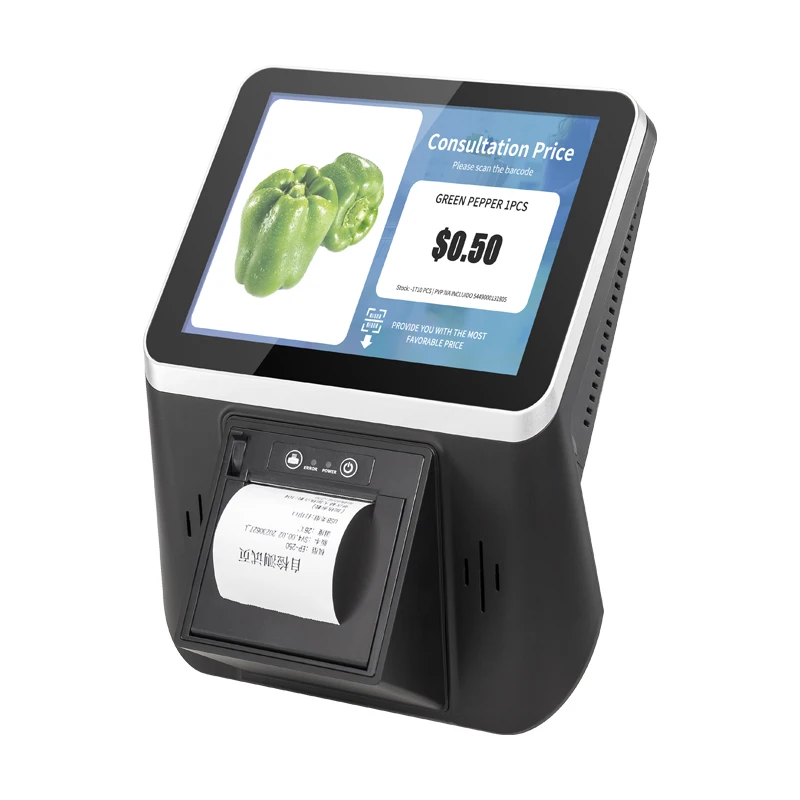 Wall Mounted POS System with Barcode Scanner Android Windows POS Portable POS 8 inches