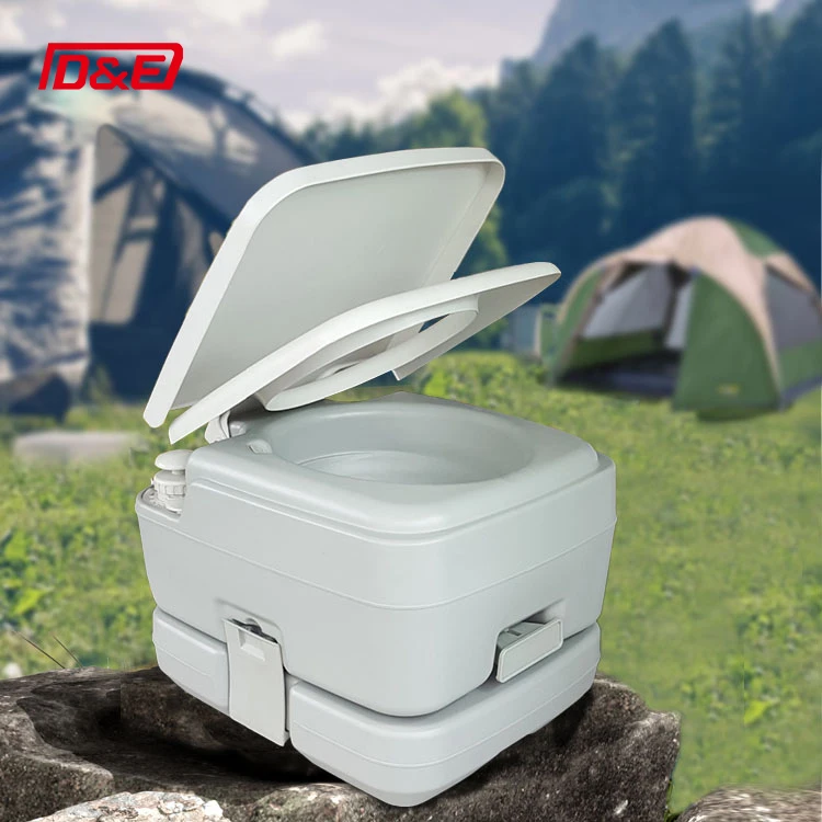 Hot Sales Outdoor Portable Toilet 10L Camping Travelling Hiking RV Toilet Outdoor Camper Portable Travel Toilet