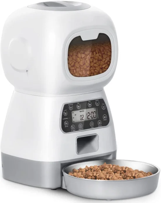 Pet feeder smart automatic tuya dog cat smart pet feeder wifi mobile 3.5l automatic cat feeder