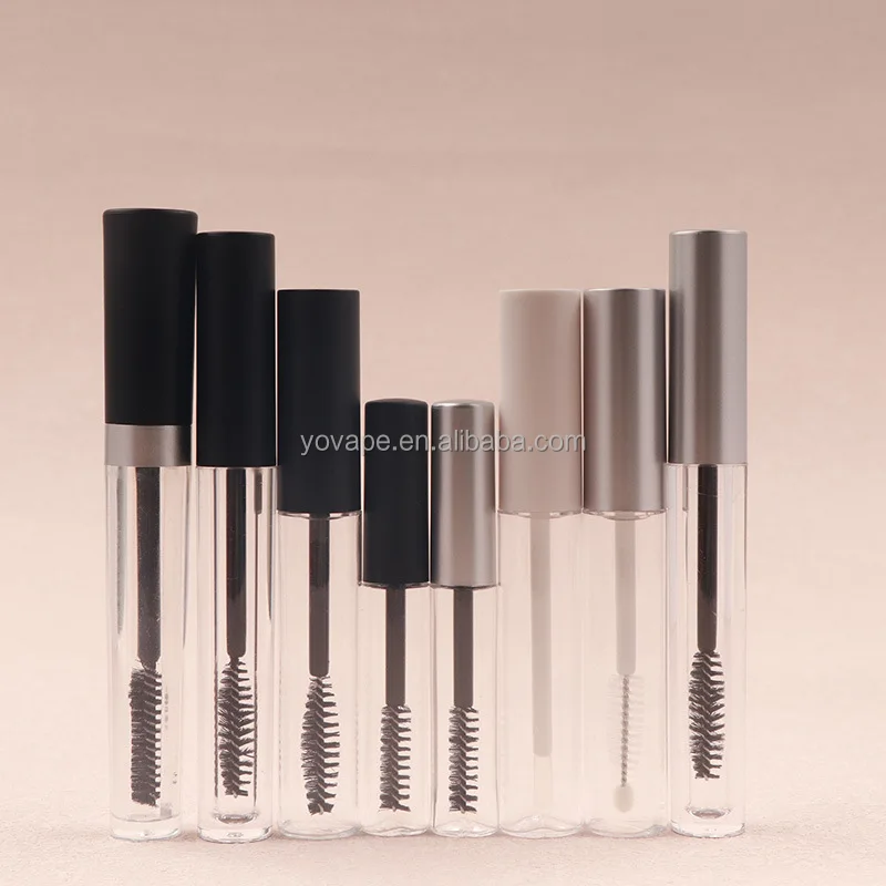 Reffielable eyelash container skin care packaging empty mascara tubes with brush 4ml 5 ml 8ml bottles for oil eyelashes