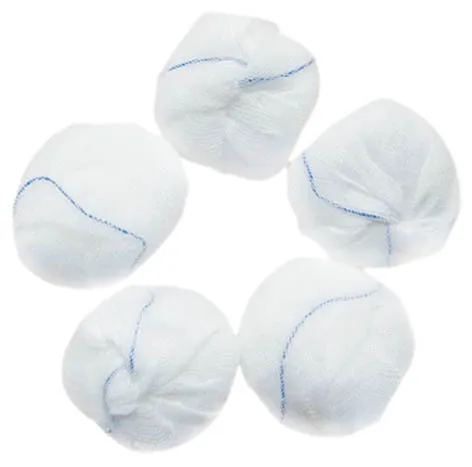 fast delivery good price absorb hemodialysis gauze ball manufacturers and suppliers for surgical use